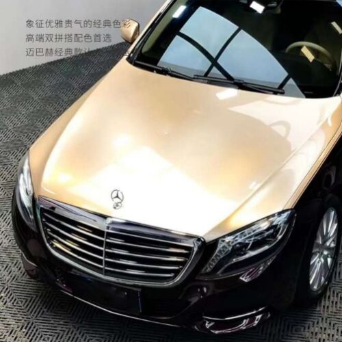 Benz Maybach Champagne Gold CARLAS