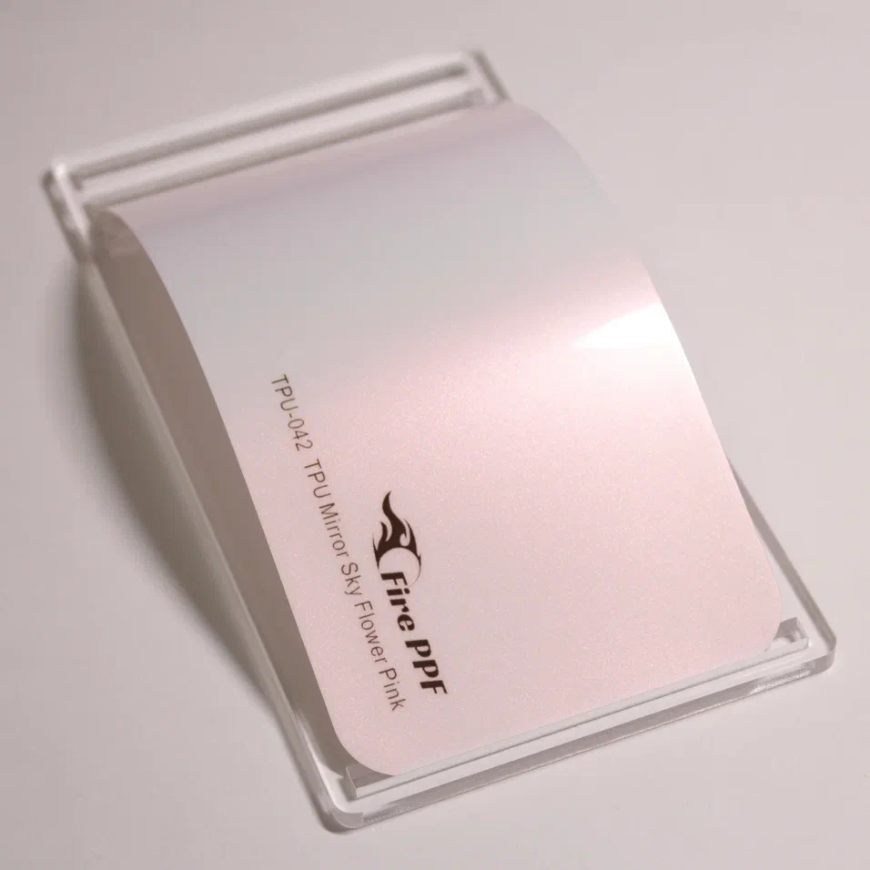 TPU Mirror Sky Flower Pink TPU-042