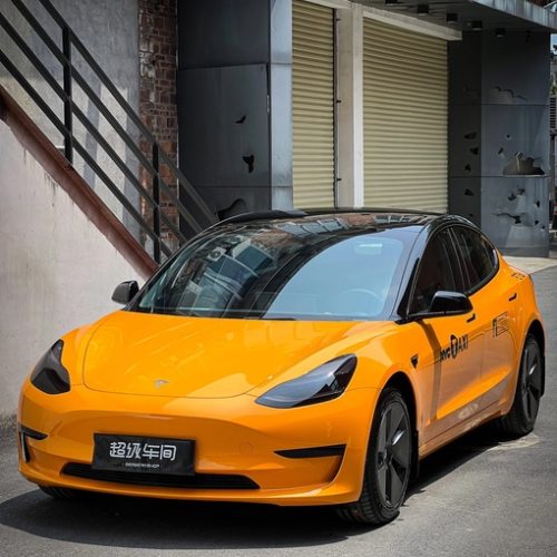 TPU McLaren Orange Fire PPF